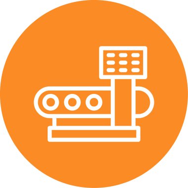 Modern simgenin vektör illüstrasyonu