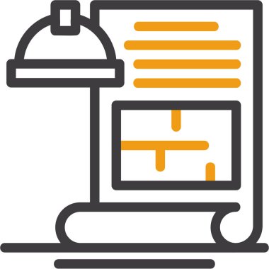 yemek pişirme simgesi ana hatlarıyla