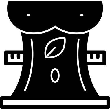 Kahve makinesi simgesi, vektör illüstrasyonu