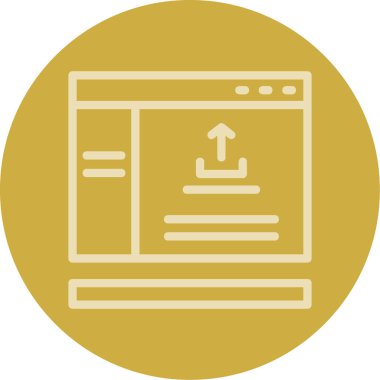 seo modern simgesinin vektör illüstrasyonu