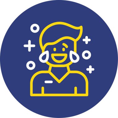 Moda tarzı izole edilmiş arka planda müşteri simgesi