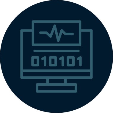 seo modern simgesinin vektör illüstrasyonu