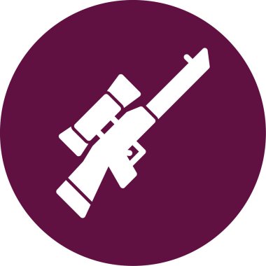 Teleskop. Web simgesi basit illüstrasyon