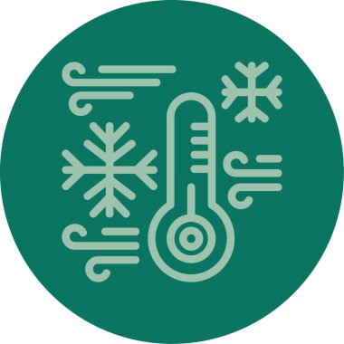 Bir noel ağacı simgesinin vektör illüstrasyonu