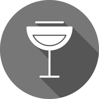 taslak biçiminde cam içecek ikonu iç