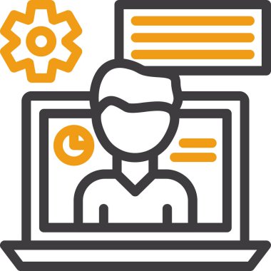 veri merkezi vektör simgesi