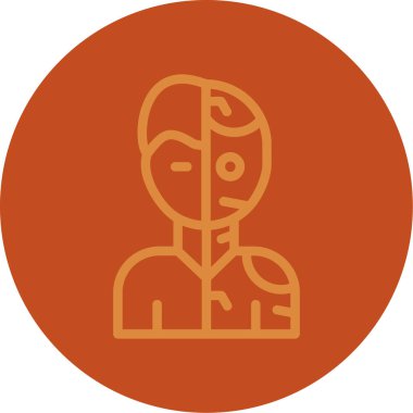 Bir adamın vektör illüstrasyonu