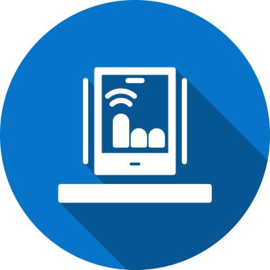 Bilgisayar. Web simgesi basit illüstrasyon