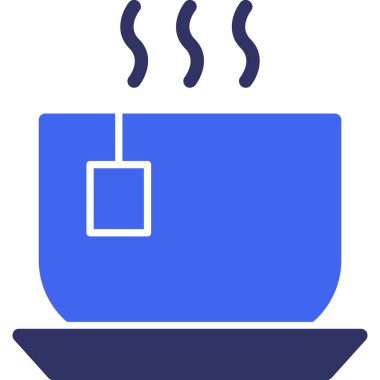 Mutfak web simgesi, basit vektör illüstrasyonu