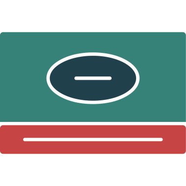 kart simge vektör çizim