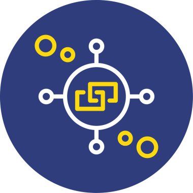 Web simgesi vektör illüstrasyonu