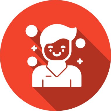 Avatar Adam vektör simgesi