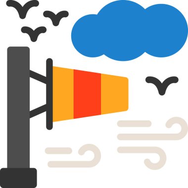 Megafon. Web simgesi basit tasarım