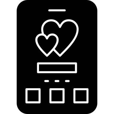 cep telefonu vektör simgesi