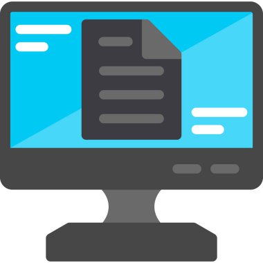 Tarayıcı veri tabanı simgesi - taslak biçimi