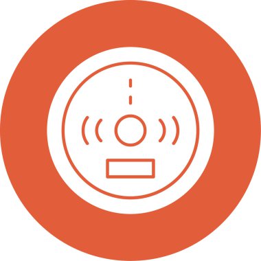 Alarm simgesinin vektör çizimi