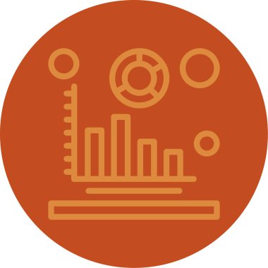 seo modern simgesinin vektör illüstrasyonu