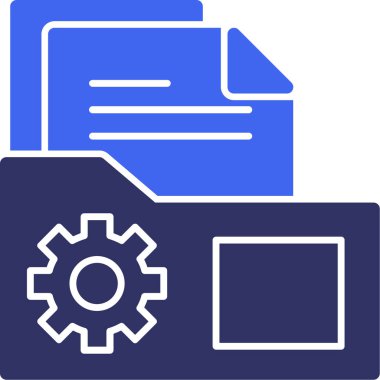 Dosya. Web simgesi basit illüstrasyon