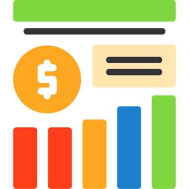 İş analizi vektör simgesi