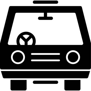 - Araba. Web simgesi vektör illüstrasyonu