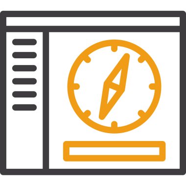 Dijital pazarlama simge vektör çizim