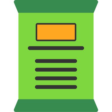 Kitap. Web simgesi basit illüstrasyon