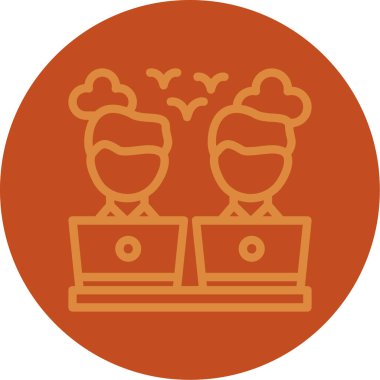 seo modern simgesinin vektör illüstrasyonu