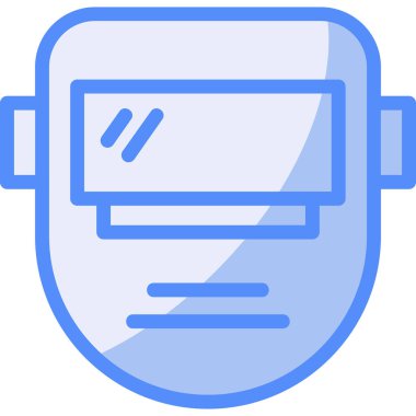 veri güvenliği dizüstü bilgisayarı simgesi doldurulmuş ana hatlar biçiminde