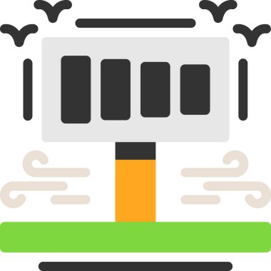 dağıtım lojistik simgesi