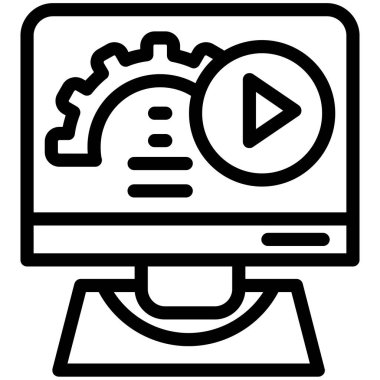 Video oynatıcı simgesi, özet biçimi