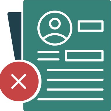 belge simgesi vektör illüstrasyonu