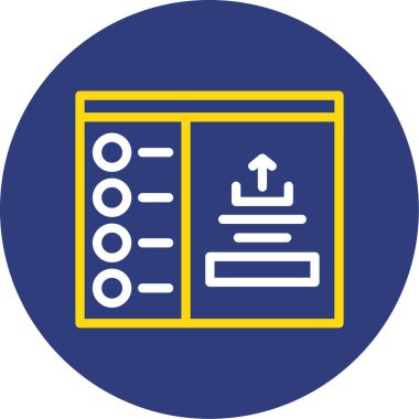 seo modern simgesinin vektör illüstrasyonu