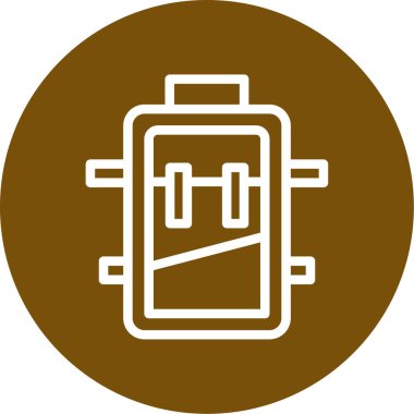 pil vektör illüstrasyonu