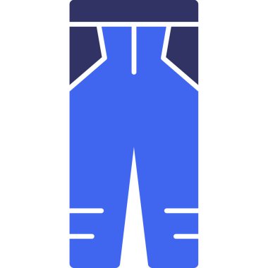 Sırt çantalı bir adamın vektör çizimi