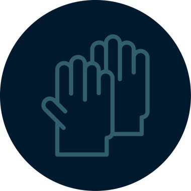 el simgesi vektör illüstrasyonu