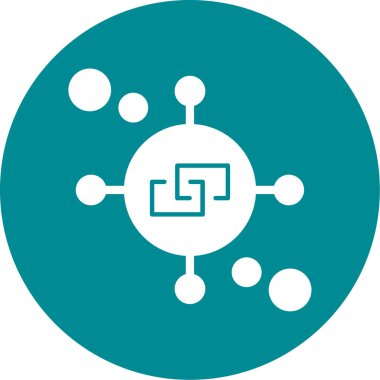 seo modern simgesinin vektör illüstrasyonu