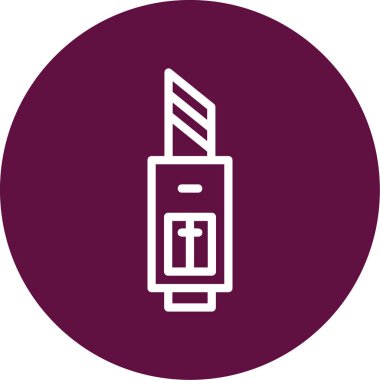 Modern b 'nin vektör illüstrasyonu eksik simgesi