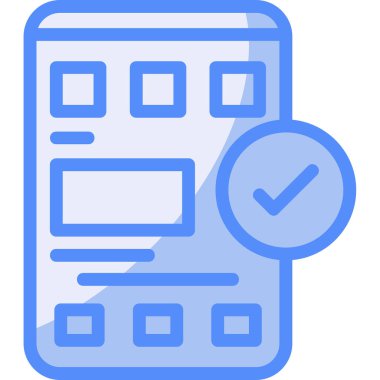 Tarayıcı pencere simgesi ile doldurulmuş dış hat biçimi