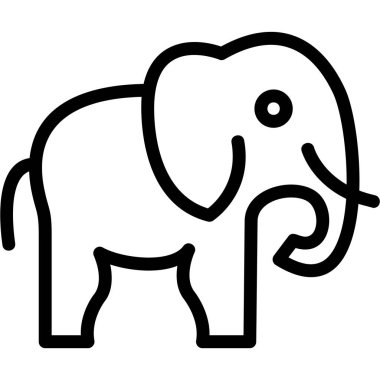 hayvan fil hayvan simgesi