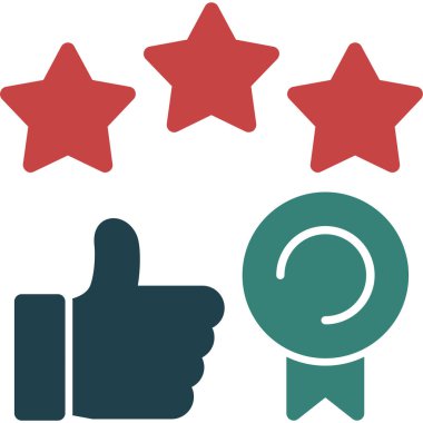 Geri bildirim. Web simgesi basit illüstrasyon