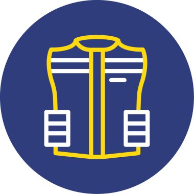 Modern simgenin vektör illüstrasyonu