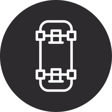 Beyaz arkaplanda vektör simgesi izole edildi