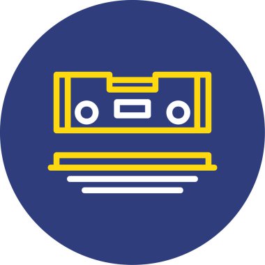 Vektör müzik simgesi illüstrasyonu