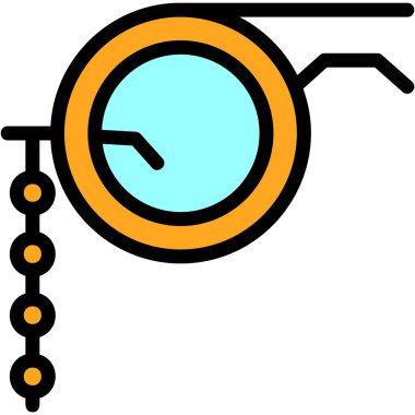 Pusula. Web simgesi basit illüstrasyon