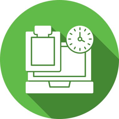 vektör lcd simgesi illüstrasyonu