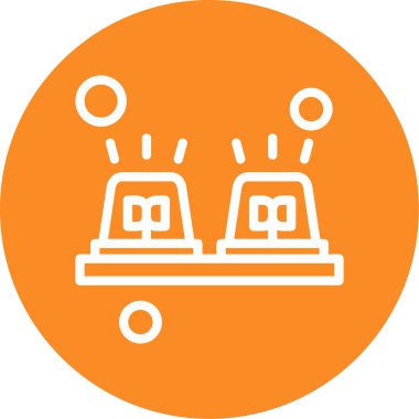 Modern b 'nin vektör illüstrasyonu eksik simgesi