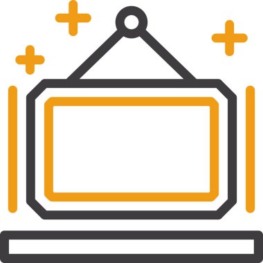 iş yönetimi simgesi basit vektör illüstrasyonu