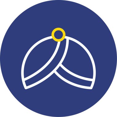 Mavi ve beyaz arkaplanın vektör çizimi