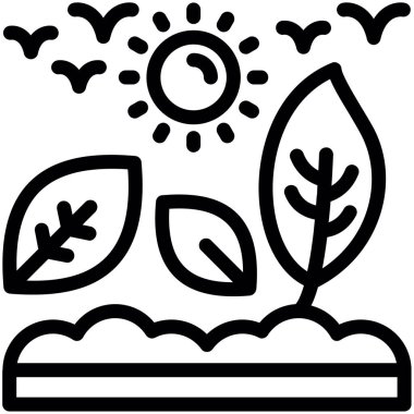 Sonbahar mevsimi yaprakları simgesi