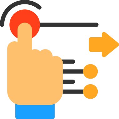 Simgeye düz bir şekilde tıklayın